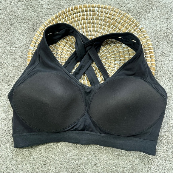 SOLD | Yvette Women’s High Support Large Bust Racerback Workout Running Sports - Picture 7 of 15